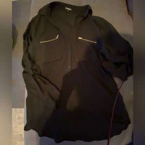 Woman’s black business blouse. Express size M. (This wasn’t sold order canceled)